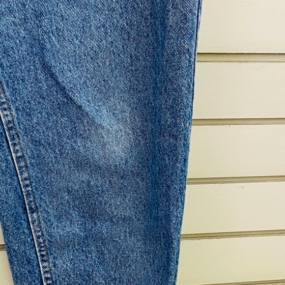 Vintage Womens 16 Lee Jeans High Waist Tapered Mom Medium Wash 29" Inseam USA - Picture 3 of 9